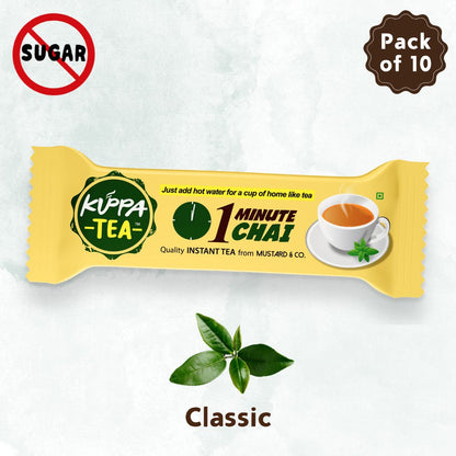 Instant Tea Premix Kuppa Tea Sugarles Classic Flavour
