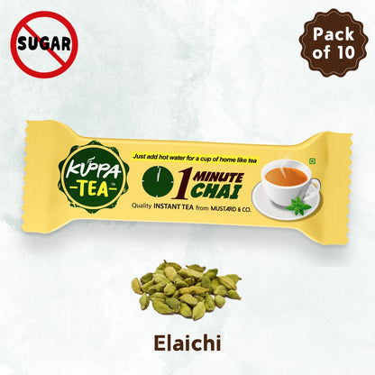 Instant Tea Premix Kuppa Tea Sugarles Elaichi Flavour